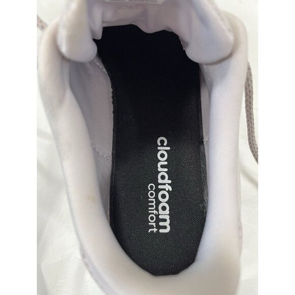 Adidas Women’s Sz 10  Mesh Cloudfoam QT Racer Sneaker Comfort - Picture 11 of 15